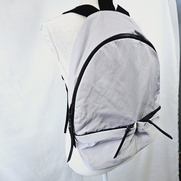 All Saints Olena Nylon Backpack Light Gray - Picture 5 of 11